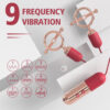 Female breast stimulator, female vibration nipple stimulation vibrator, fun vibrator