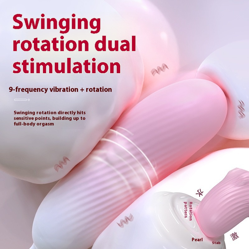 Female telescopic heating jumping egg rotating ball strong vibration sex toy female masturbation sex toy sex jumping egg - Image 2