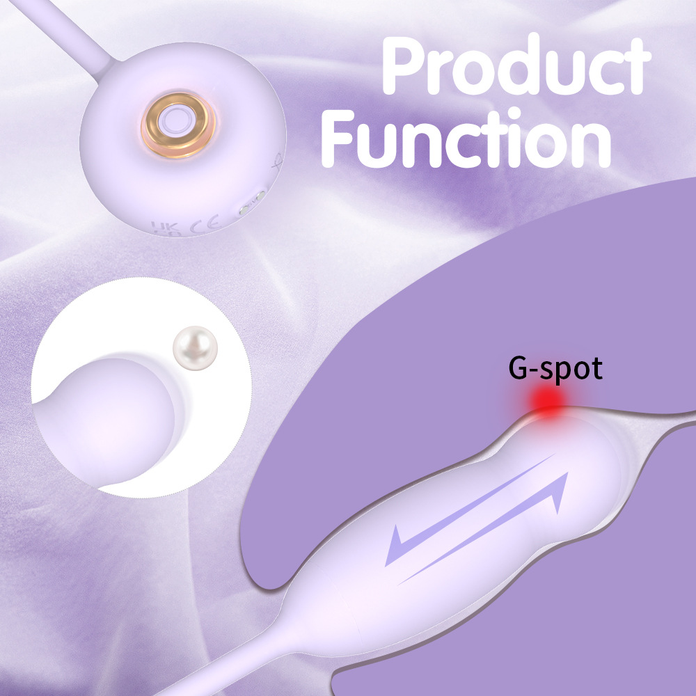 Heating thrusting vibrator orgasmic sex toys for women use