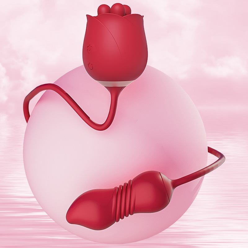 Custom rose jumping egg kneading vibration strong vibration crispy hemp female sex toy masturbator female adult products - Image 6