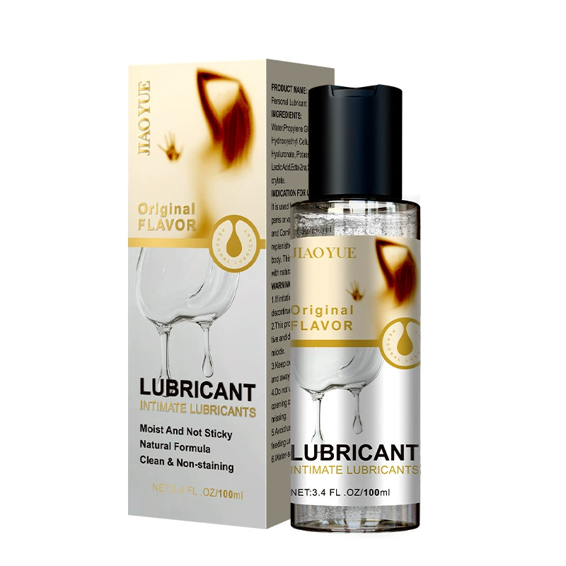 Fruit-flavored lubricant for women's intimate care, nourishing, rinse-free intimate gel for adult bed products. - Image 4