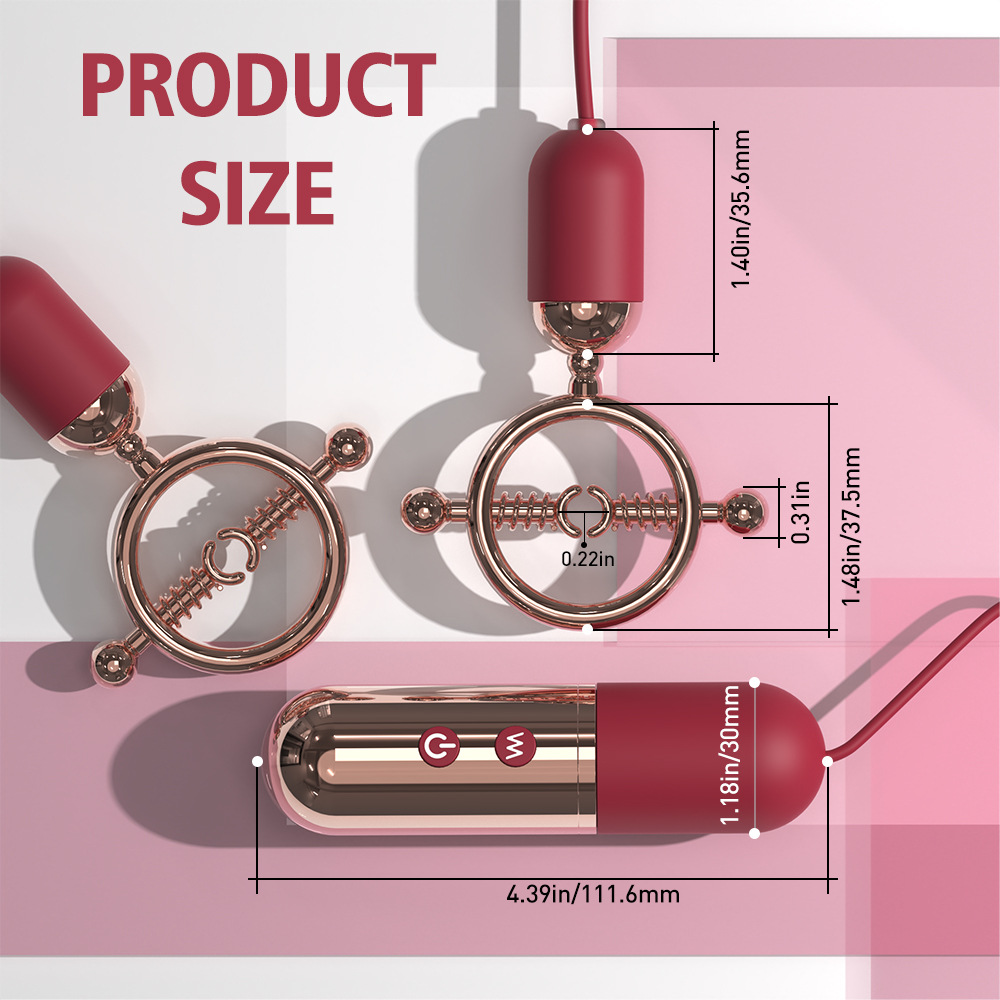 Female breast stimulator, female vibration nipple stimulation vibrator, fun vibrator - Image 5