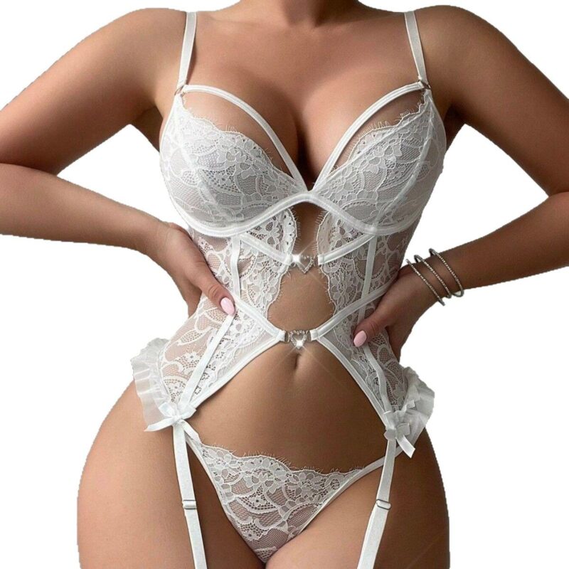 Lace Strap Lingerie Set product detail image