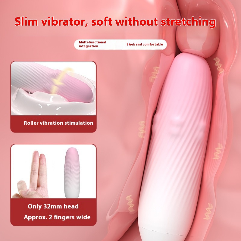 Female telescopic heating jumping egg rotating ball strong vibration sex toy female masturbation sex toy sex jumping egg