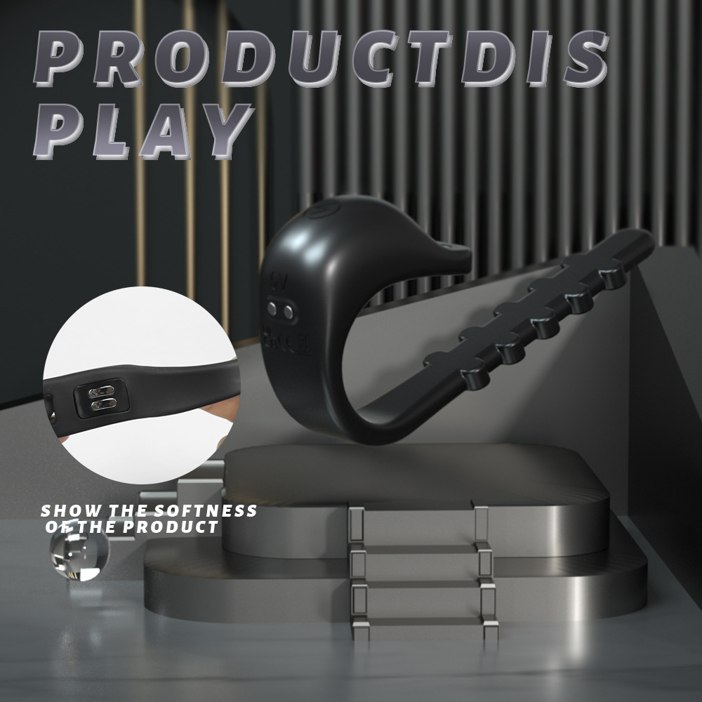 male electric shock sperm cocking ring for couple - Image 6