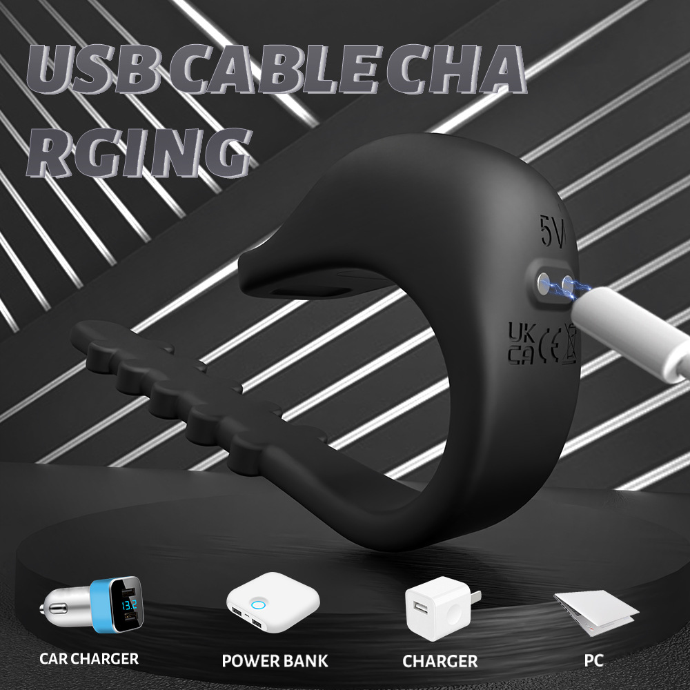 male electric shock sperm cocking ring for couple - Image 3