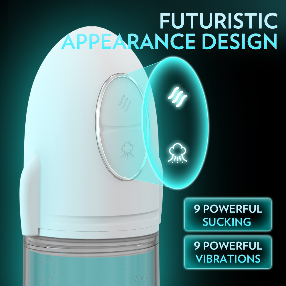 Rocket negative pressure vacuum pump masturbation device, male masturbation cup, penis trainer, desensitization artifact, custom-made. - Image 4