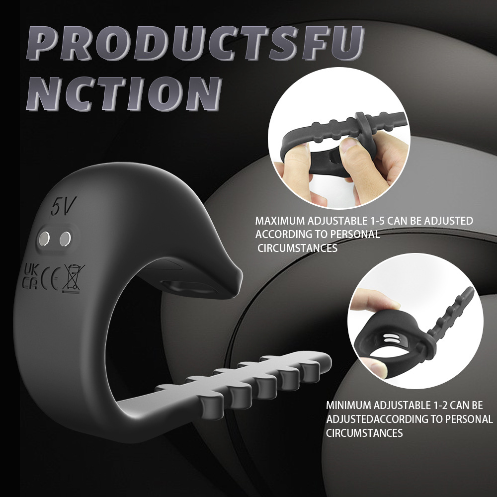 male electric shock sperm cocking ring for couple - Image 4