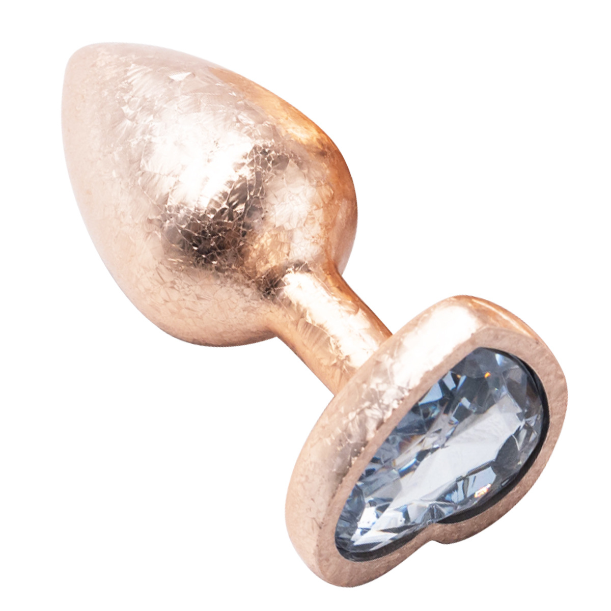 New metal heart-shaped ice flower anal plug for anal dilation, stimulation, orgasm, and flirting – adult sex toy - Image 4