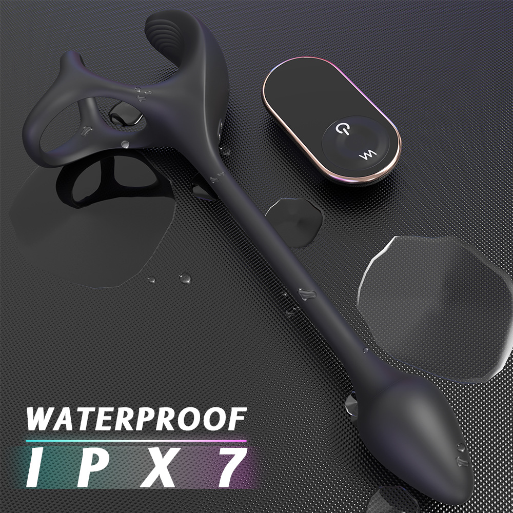 3 in 1 Multi Function New Penis Delay Cock Ring - Image 4