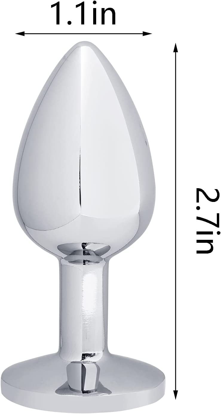 Small metal anal plug, anal device, male and female anal masturbation alternative toy sex toy. - Image 2