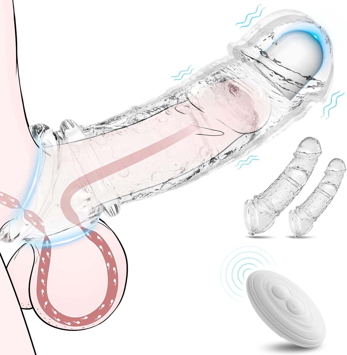 Transparent Penis Extension Sheet - Image 7