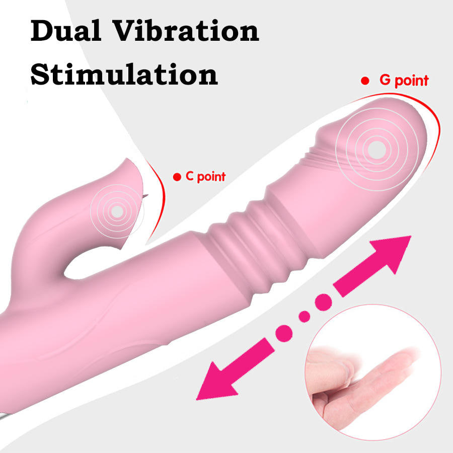 Heated and retractable vibrating dildo - Image 3