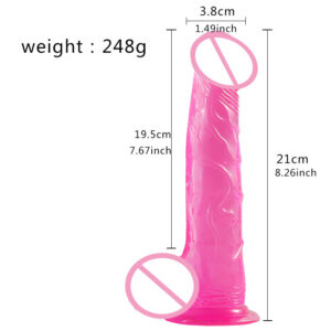 realistic soft dildo