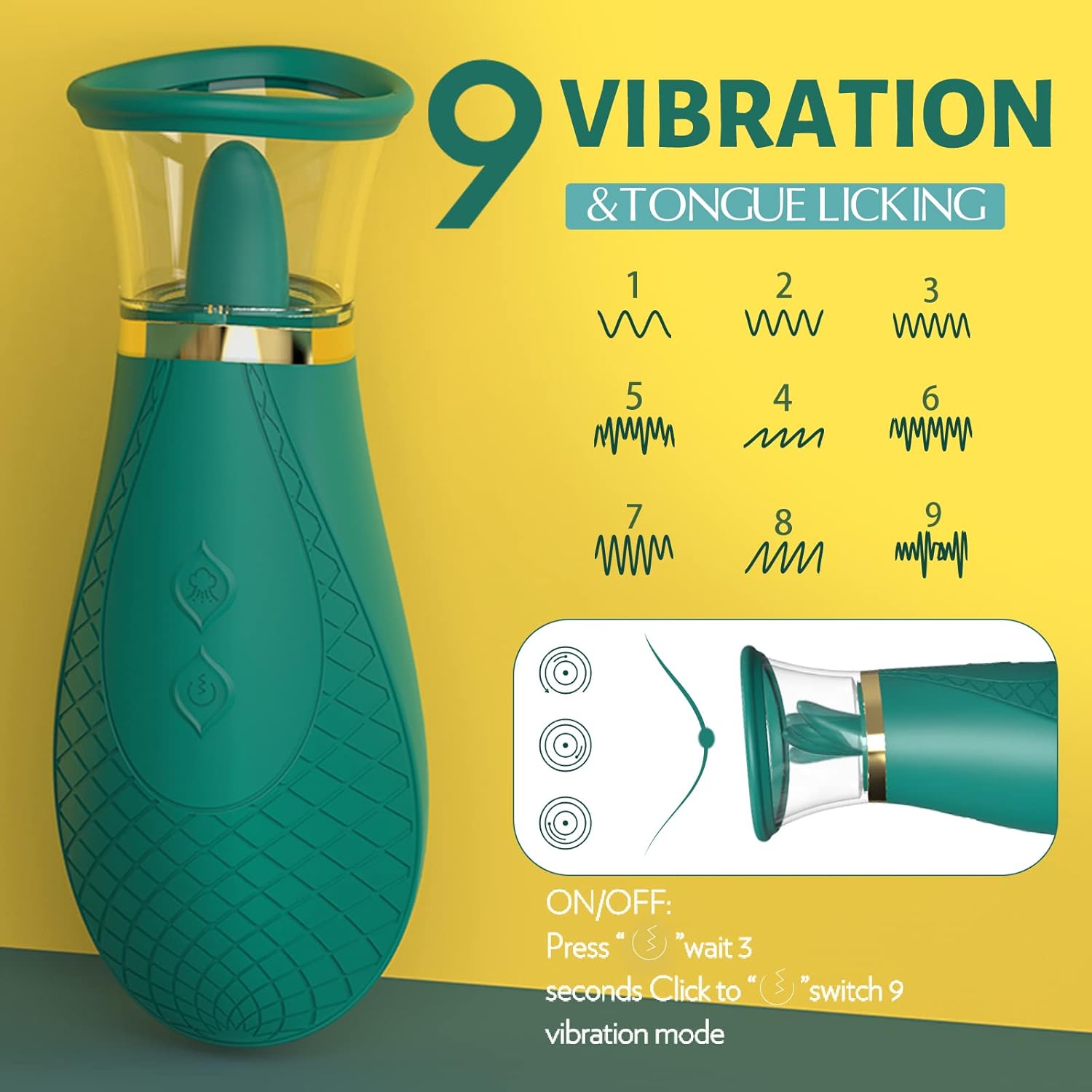 Clitoral sucking vibrator sex toy - Image 5