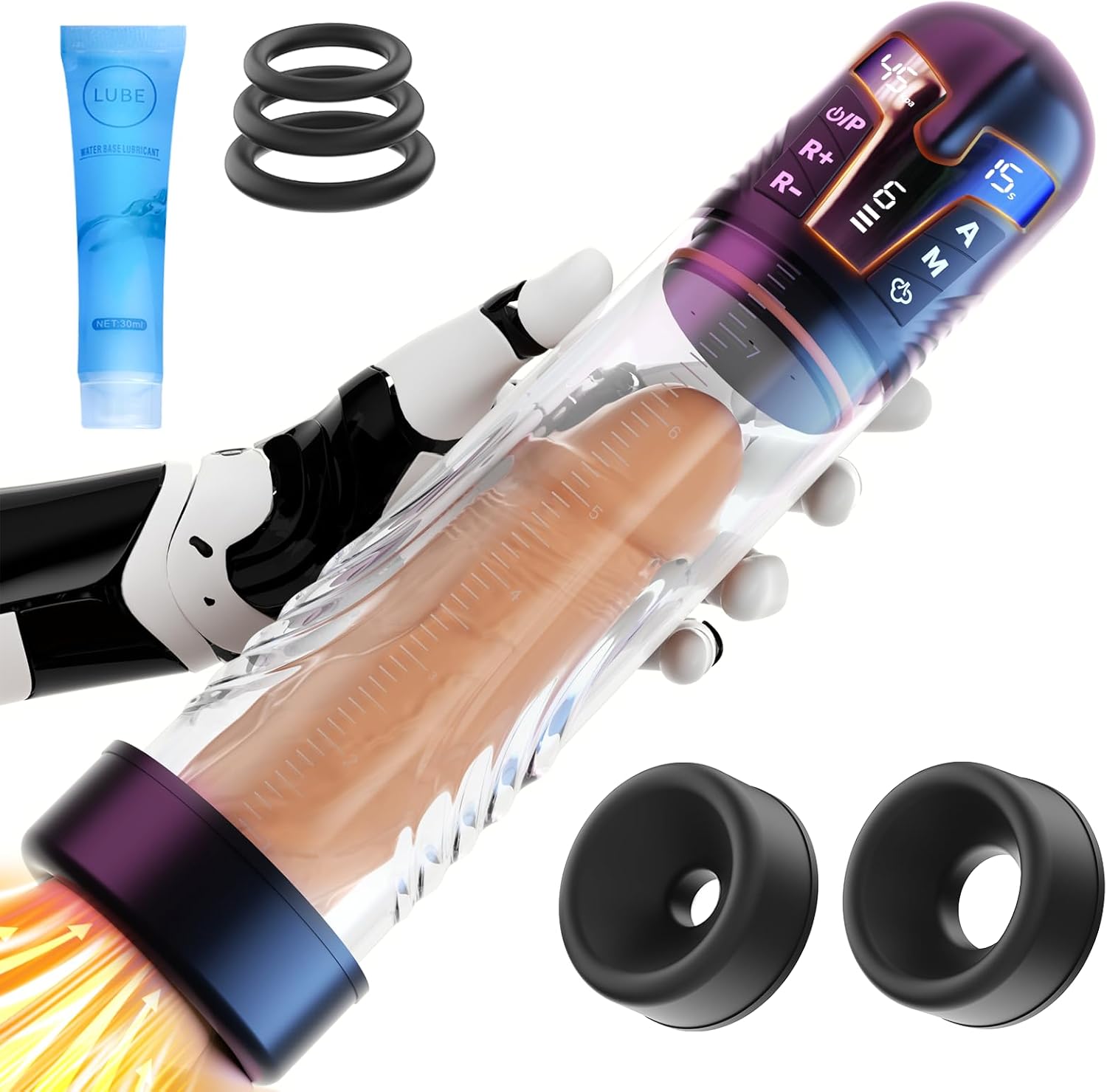 Electric pump adult male sex toy