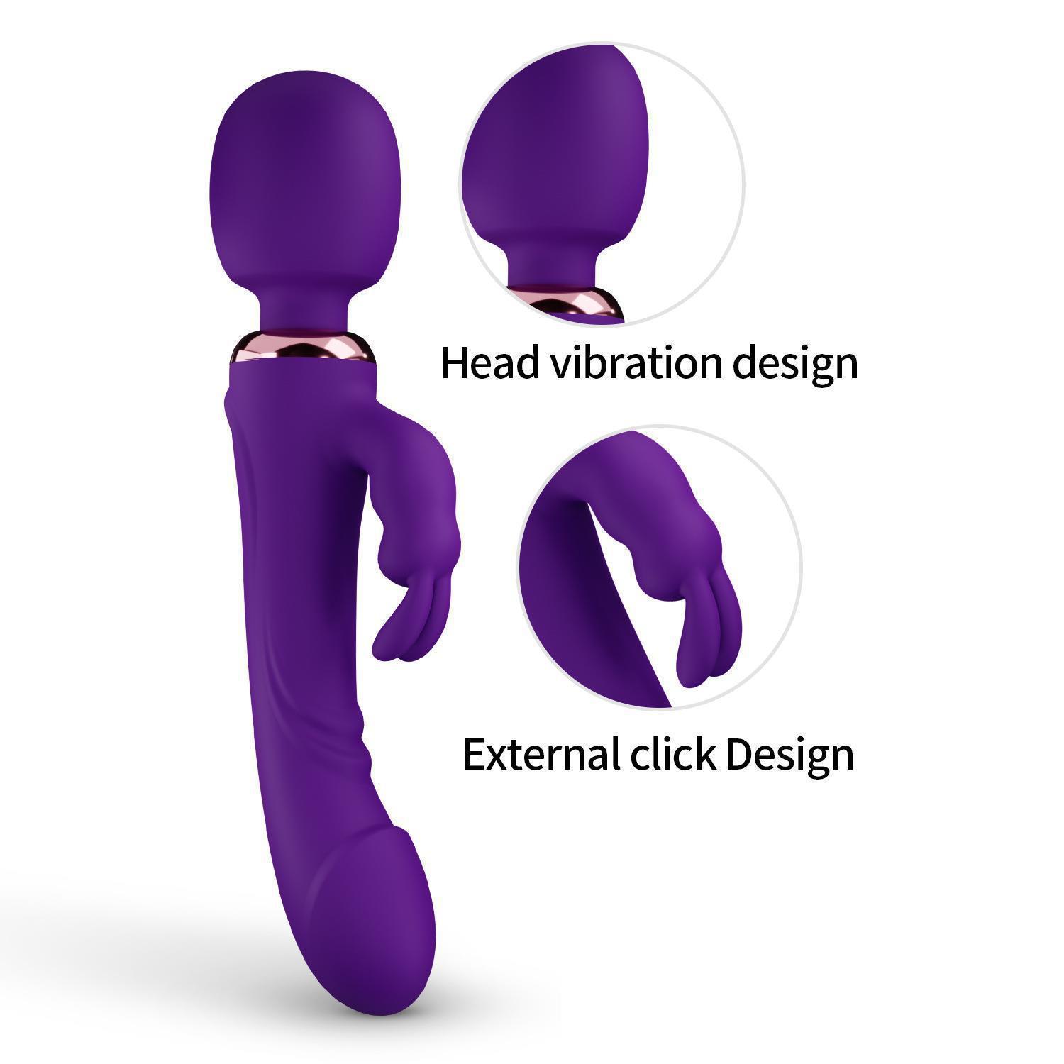AV vibrator double-headed rabbit masturbator - Image 5