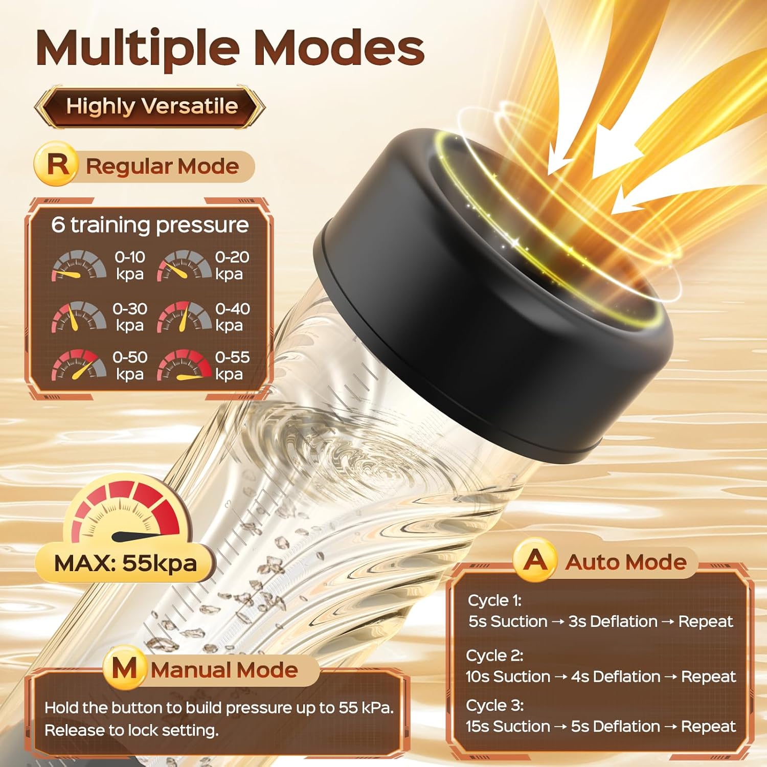 Electric pump adult male sex toy - Image 6