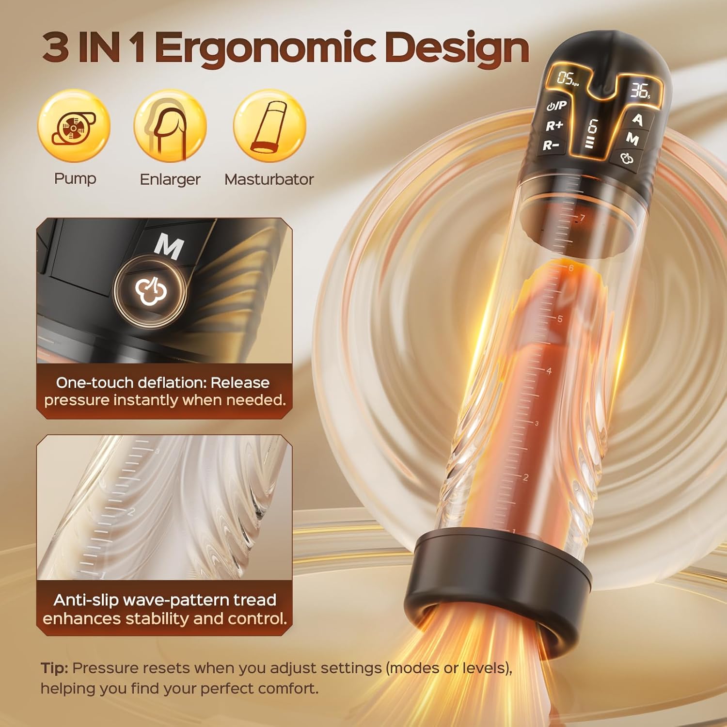 Electric pump adult male sex toy - Image 5