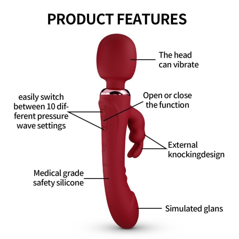 Dual-Mode Rechargeable Wellness Toy Function Or Fit Check