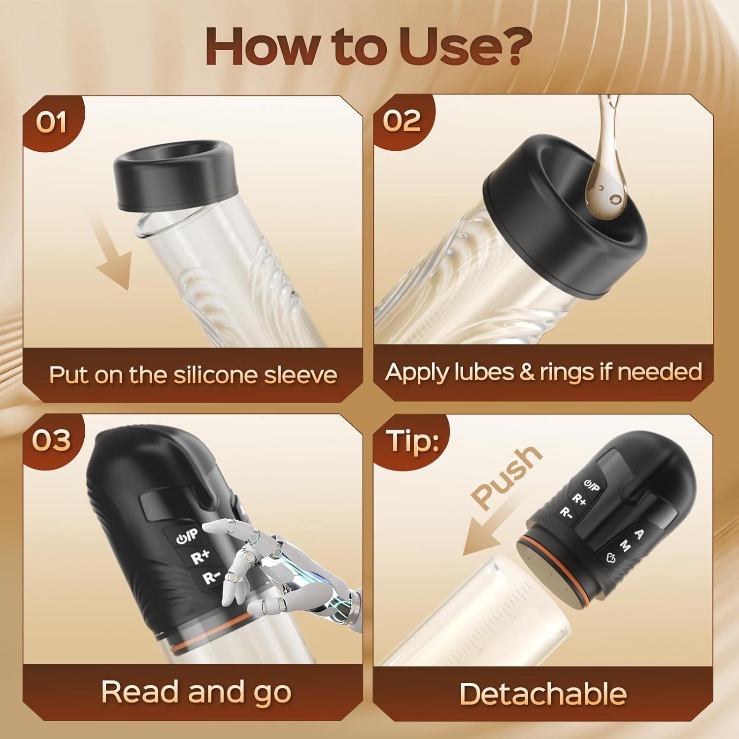 Electric pump adult male sex toy - Image 2