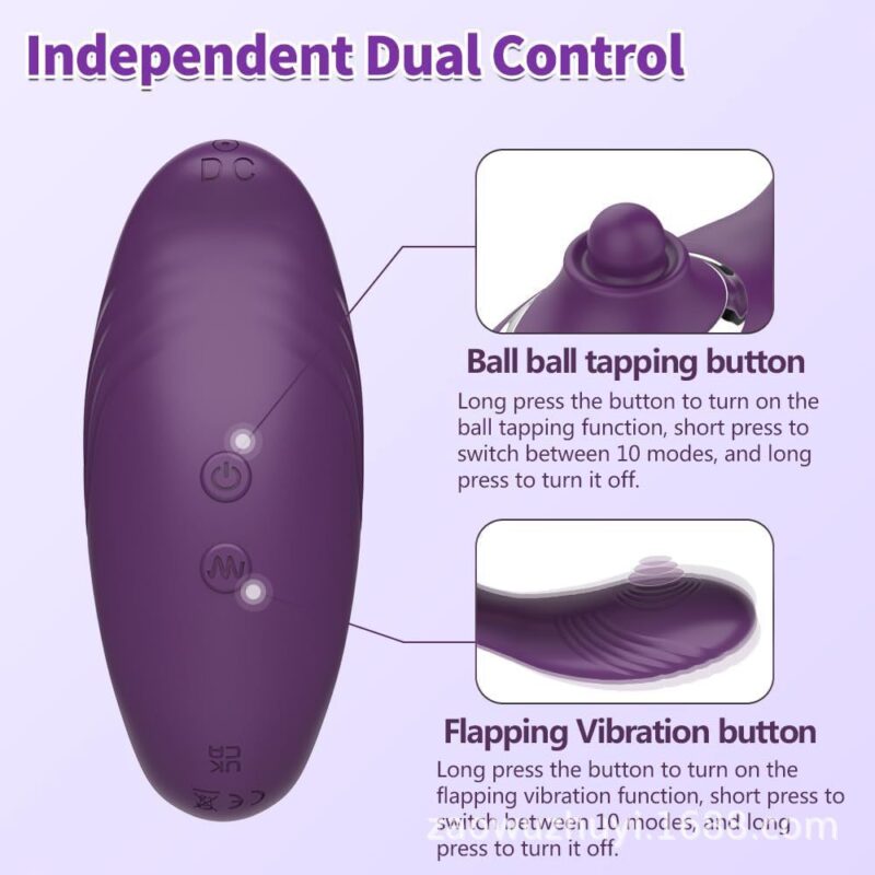 Wearable Women's Wellness Massager Controls And Charging