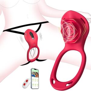 Hands-free underwear clitoral vibrator vibration ring
