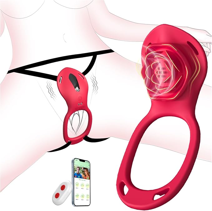 Hands-free underwear clitoral vibrator vibration ring
