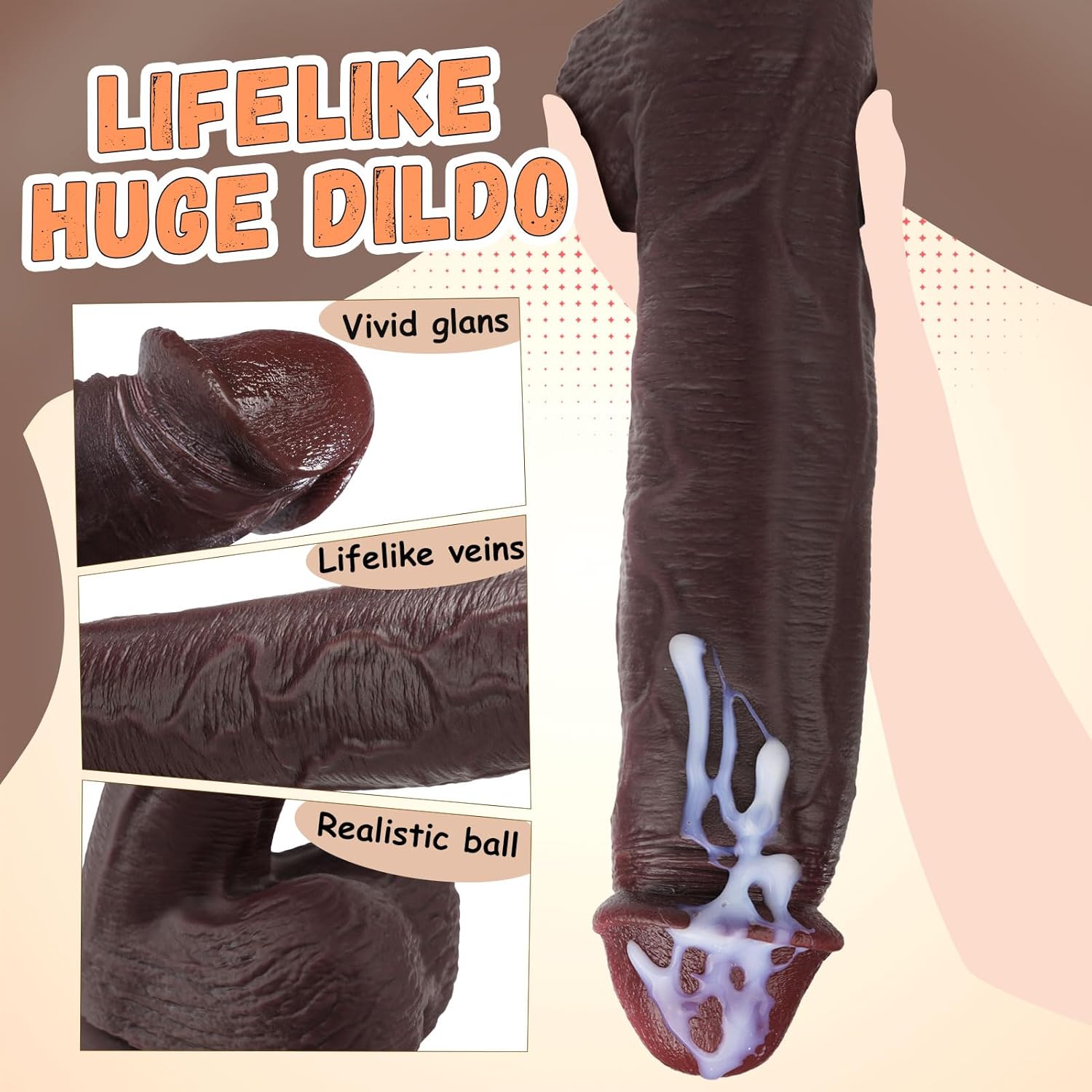 Realistic Giant Dildo - Image 4