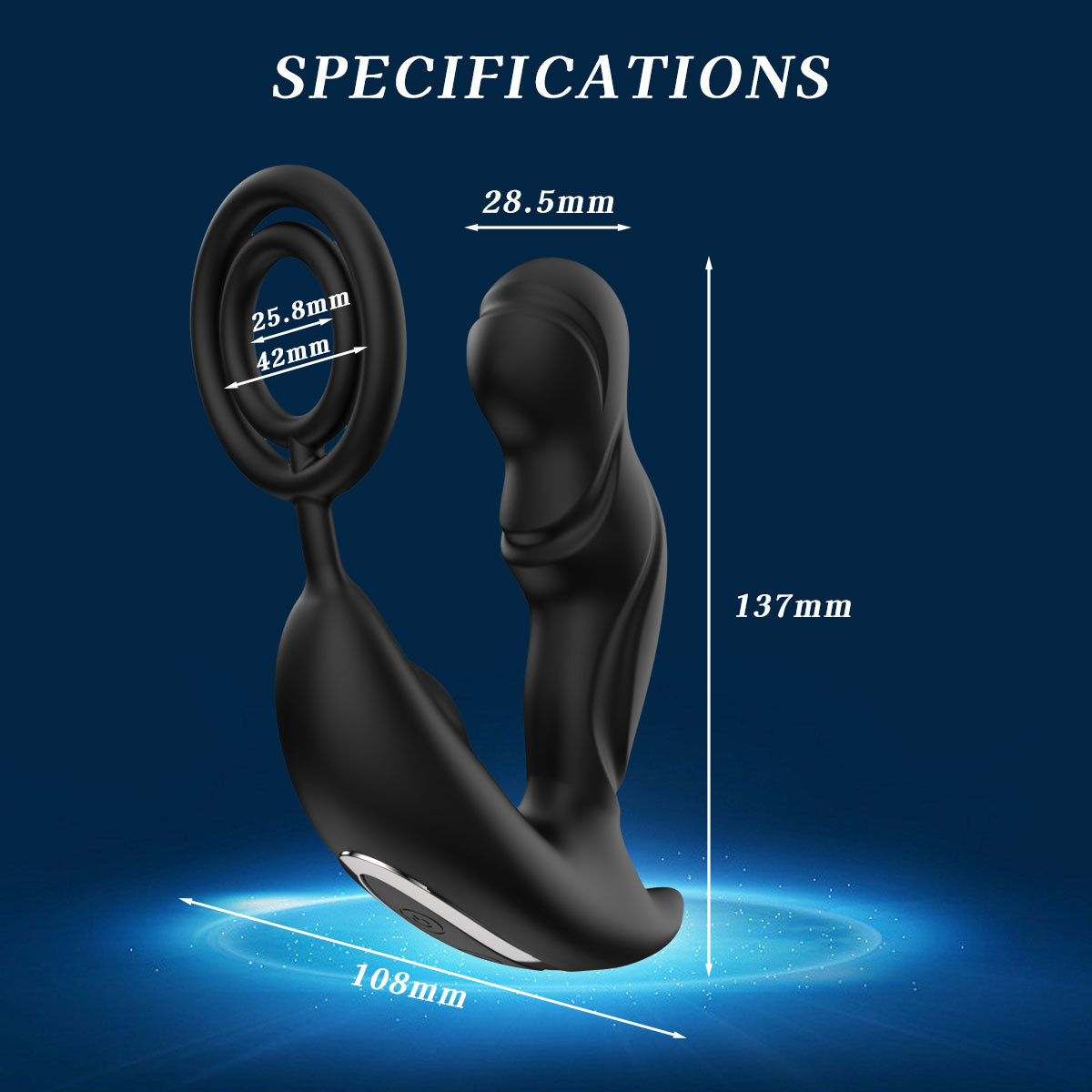 AITT Dual-Ring Prostate Massager - Image 5