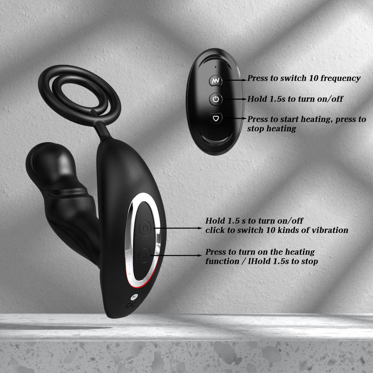 AITT Dual-Ring Prostate Massager - Image 6