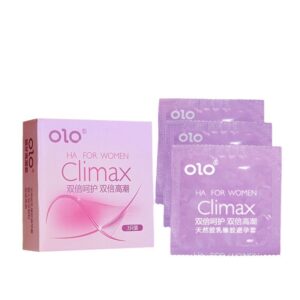 Condones olo, paquete de 10 (tipo diente de lobo)