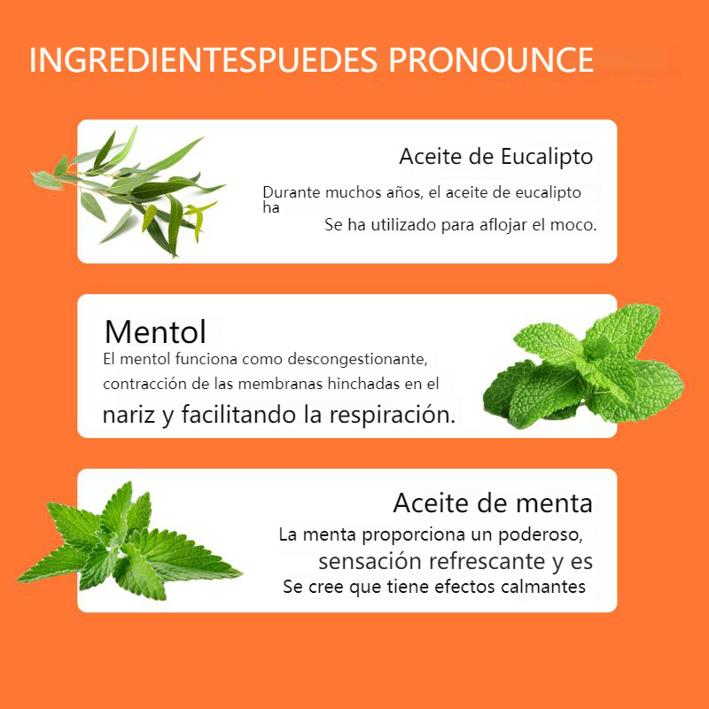 BoomBoom Nasal Stick | Vapor Flow Technology | Cool Refreshing Sensation | Natural Mood Boost | Simple Ingredients | Essential Oils + Menthol Inhaler (Spearmint) - Image 7