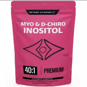 Inositol 40:1 | 60 Days | Inositol and D-chiro-inositol, with added zinc, folic acid, agave inulin, vitamin D3, and selenomethionine | Women's Vitamins | (150g - 60 servings)
