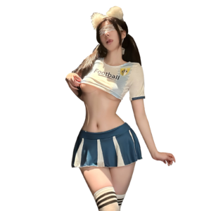 Football Babe World Cup Cheerleader Costume Cosplay Set