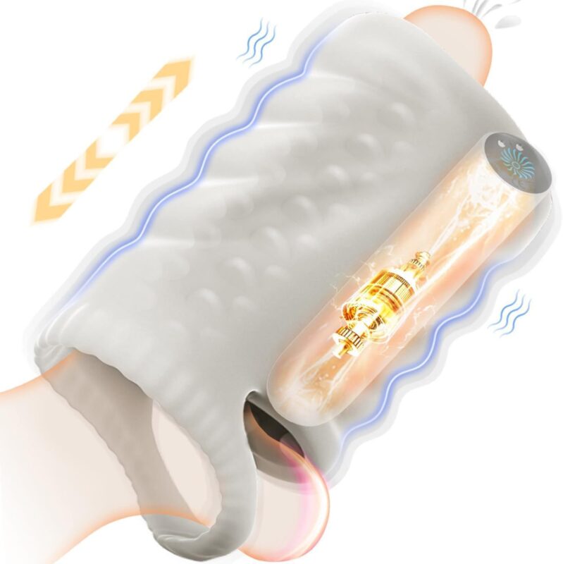 Portable Multi-Speed ​​Vibrating Masturbator for Men product detail image