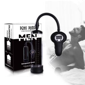 Handheld Male Masturbator with Digital Display