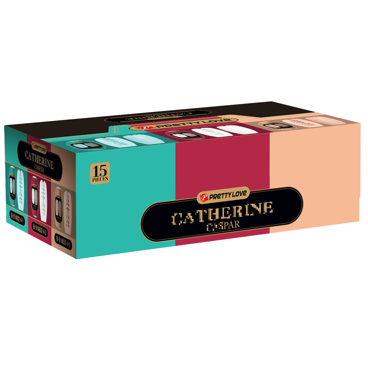 Pretty Love Catherine Caspar retail display packaging