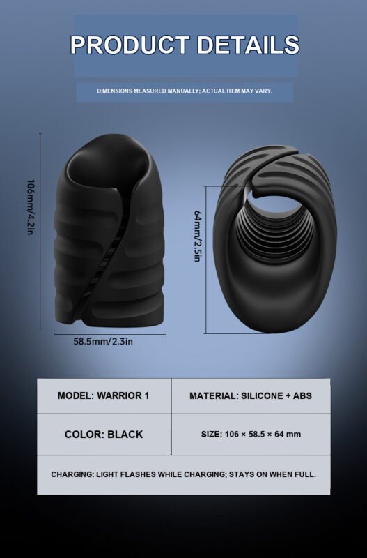 Electric Masturbation Cup for Men (Stamina-Enhancing) Scale And Function