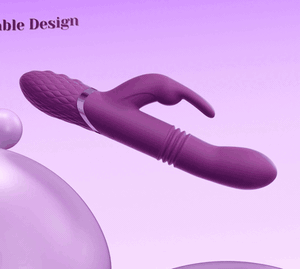 Triple-Function Rabbit Vibrator with Independent Controls