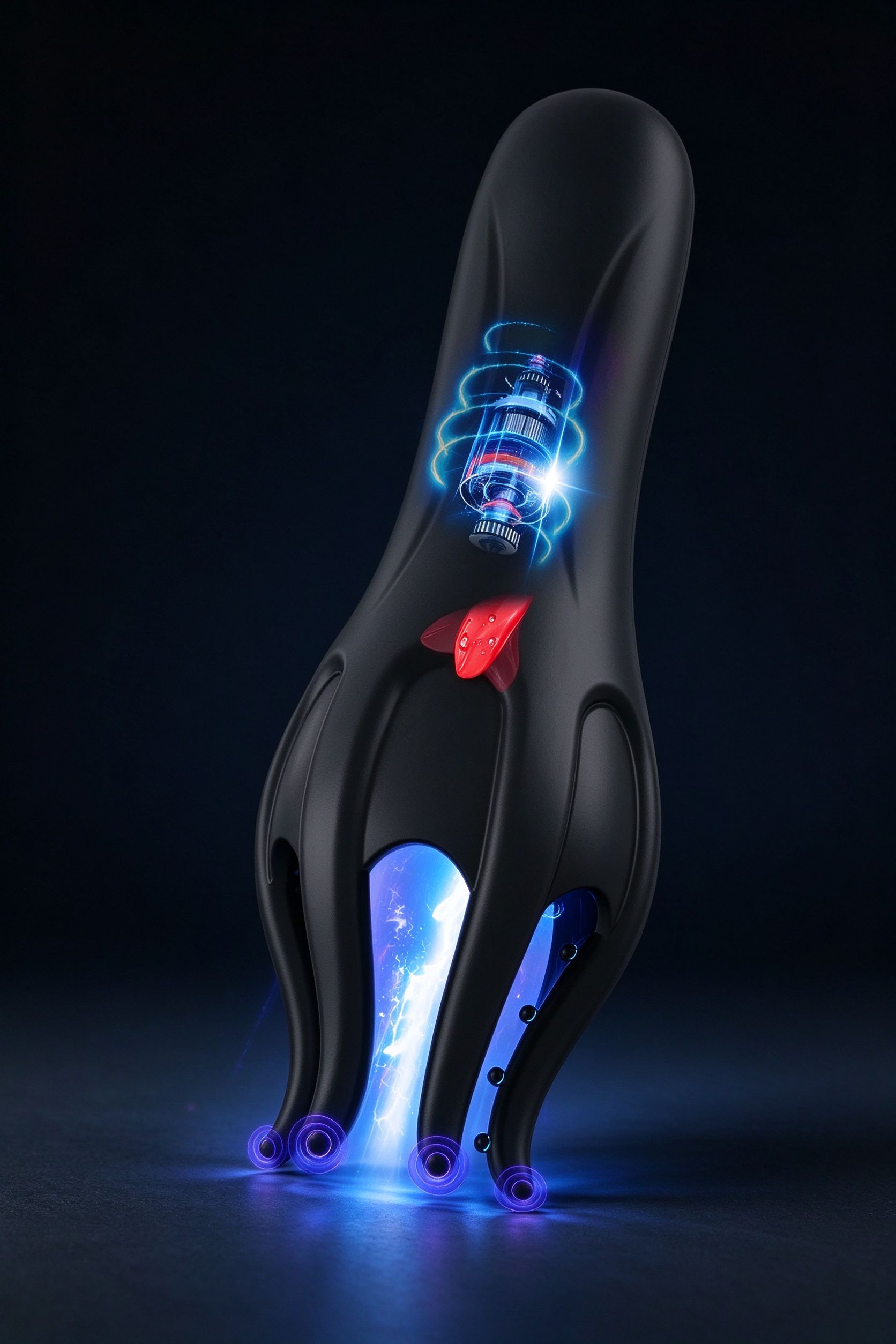 Claw style penis massager