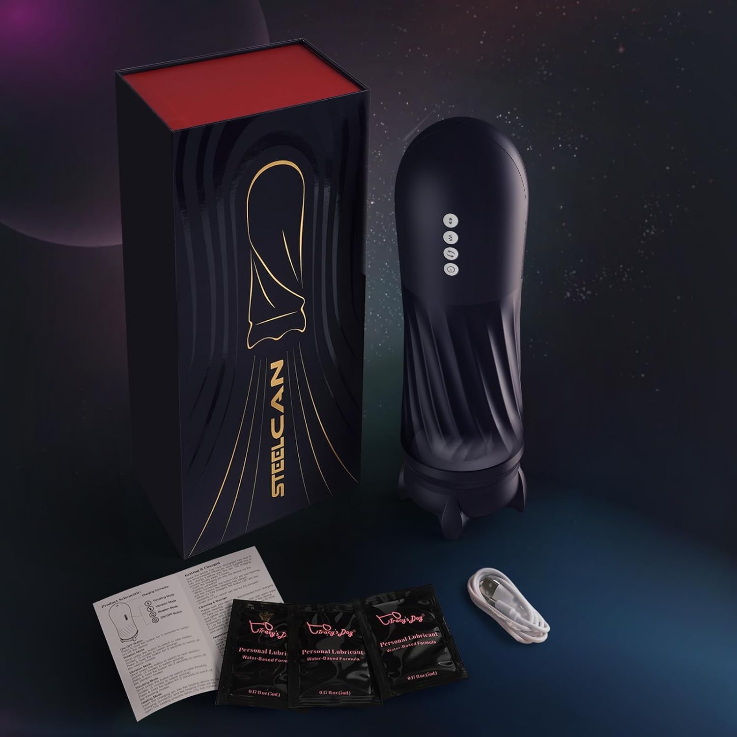 Rocket Automatic Stroker – Thrusting, Twisting, Vibration & Heat product detail