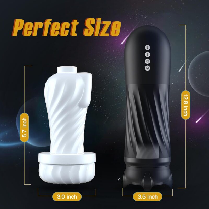 Rocket Automatic Stroker – Thrusting, Twisting, Vibration & Heat Function Or Fit Check