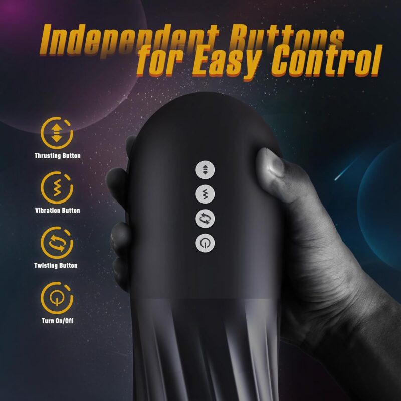 Rocket Automatic Stroker – Thrusting, Twisting, Vibration & Heat Private Checkout