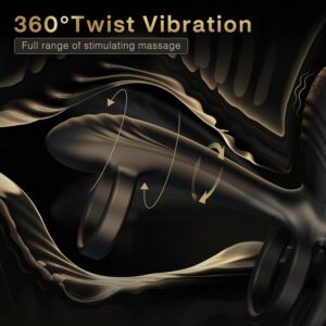 Alternative view of Remote 360° Twisting Couple Ring – 10 Modes
