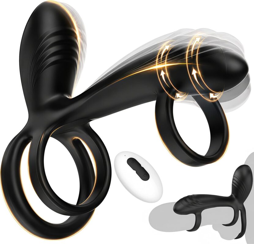 Remote 360° Twisting Couple Ring – 10 Modes product detail