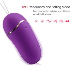 Alternative view of Wireless Remote Control Vibrating Egg – Rechargeable Silicone Bullet with 12+1 Modes, Waterproof & Whisper Quiet