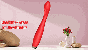 Animated demonstration showing the flexible curved silicone shaft