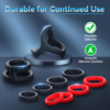 Amortoy 10-Piece Silicone Ring Set — complete product view 4