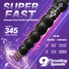 SMAM Thrusting Anal Beads with Pull Ring — complete product view 5